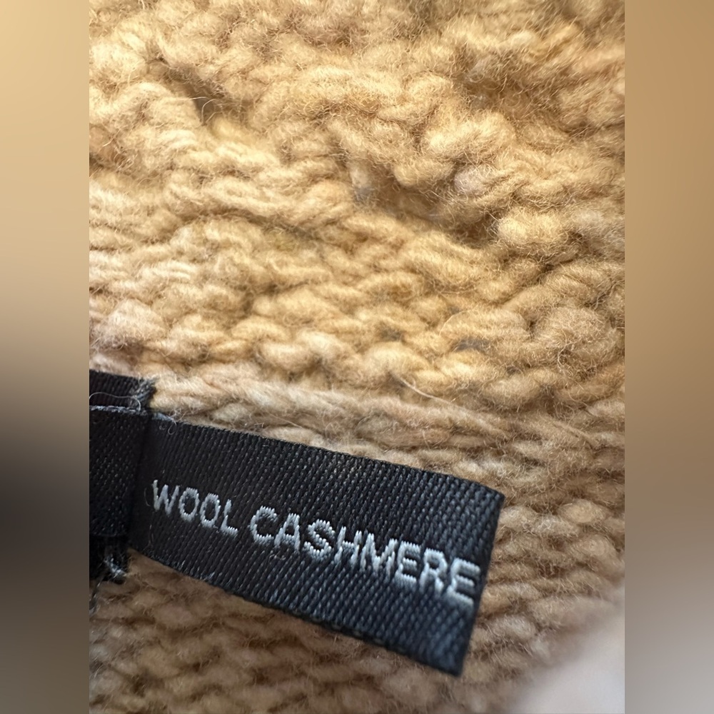 Wool Cashmere Knit Sweater